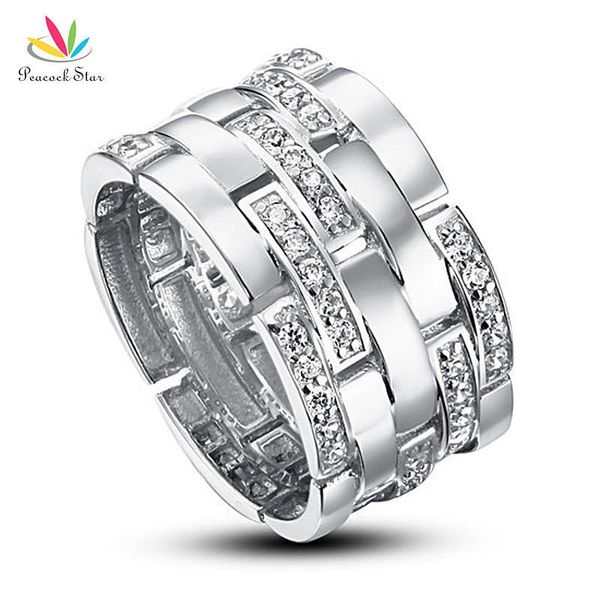 peacock star wedding band anniversary sterling solid 925 silver ring jewelry cfr8005 y19051002, Slivery;golden
peacock star wedding band anniversary sterling solid 925 silver ring jewelry cfr8005 y19051002, Slivery;golden