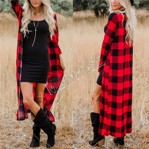 women cardigan clothes 2020 autumn and winter fashion long-sleeved plaid print long sweater cardigan casual jacket blouses sweat 2020 d81206, White
women cardigan clothes 2020 autumn and winter fashion long-sleeved plaid print long sweater cardigan casual jacket blouses sweat 2020 d81206, White