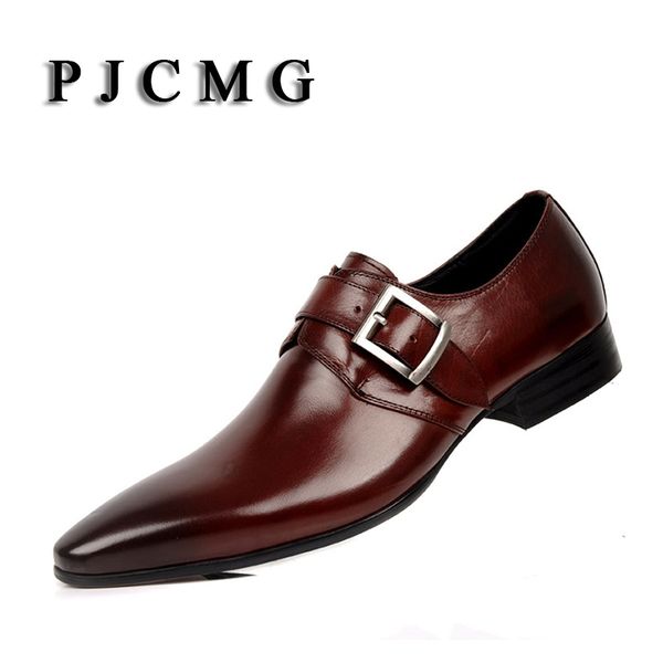 pjcmg eu38-44 spring/autumn new fashion men's commercial formal genuine leather pointed toe office & career men's sapatos shoes, Black
pjcmg eu38-44 spring/autumn new fashion men's commercial formal genuine leather pointed toe office & career men's sapatos shoes, Black