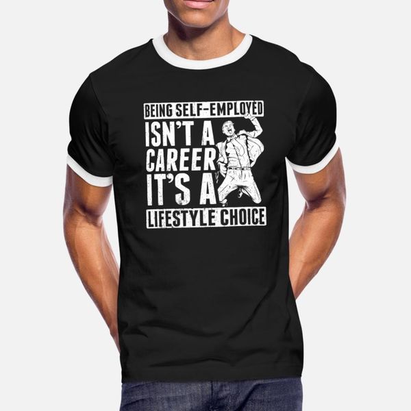 great self employed design quote lifestyle choice t shirt men personalized tee shirt size s-3xl standard cute basic spring letter shirt
great self employed design quote lifestyle choice t shirt men personalized tee shirt size s-3xl standard cute basic spring letter shirt