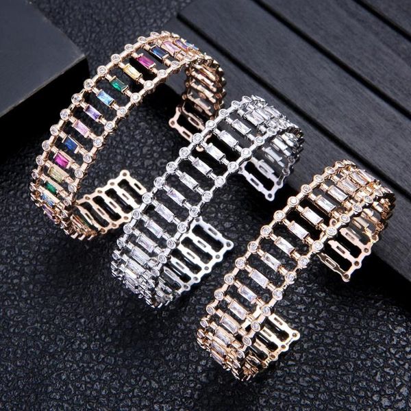 luxury designer accessories fashion unique jewel zircon mic pave hand bangle with drop shipping s0781, Black
luxury designer accessories fashion unique jewel zircon mic pave hand bangle with drop shipping s0781, Black