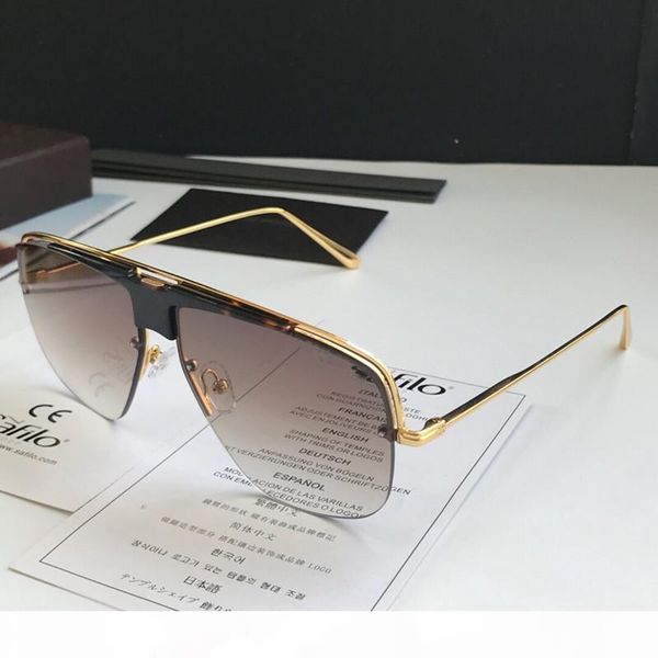 luxury 0724 sunglasses for men designer fashion half frame uv protection lens popular summer style sunglasses come with case, White;black
luxury 0724 sunglasses for men designer fashion half frame uv protection lens popular summer style sunglasses come with case, White;black