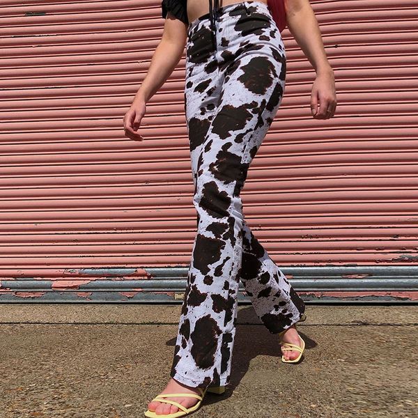 women's pants & capris nclagen women 2021 autumn street fashion high waist cow printed straight casual aesthetic trousers harajuku omig, Black;white
women's pants & capris nclagen women 2021 autumn street fashion high waist cow printed straight casual aesthetic trousers harajuku omig, Black;white