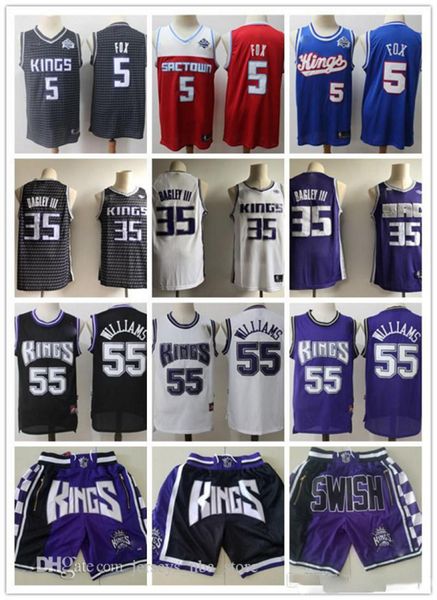 mens sacramento kings 5 de aaron fox 35 marvin bagley iii 55 jason williams basketball shorts basketball jersey, Black;red
mens sacramento kings 5 de aaron fox 35 marvin bagley iii 55 jason williams basketball shorts basketball jersey, Black;red