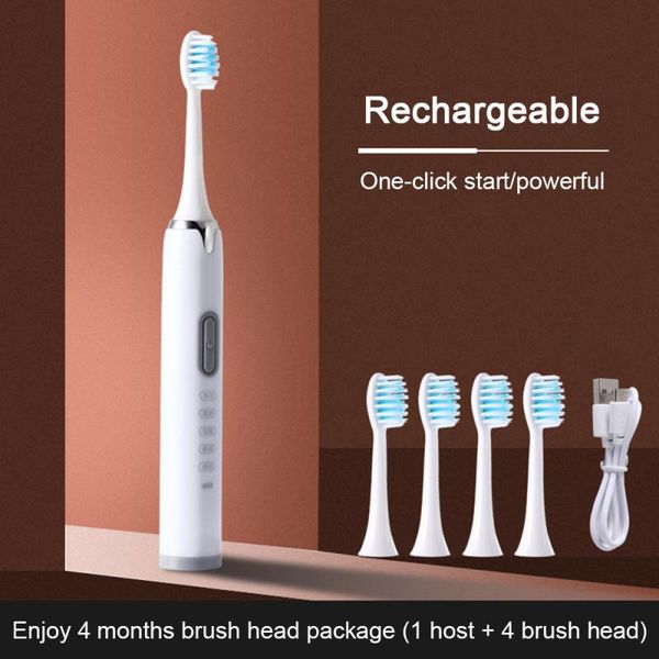 Krachtige Ultra Sonic Sonic Elektrische Tandenborstel Usb Oplaadbare Tandenborstel Volwassen Elektronische Wasbare Whitening Tan
Krachtige Ultra Sonic Sonic Elektrische Tandenborstel Usb Oplaadbare Tandenborstel Volwassen Elektronische Wasbare Whitening Tan