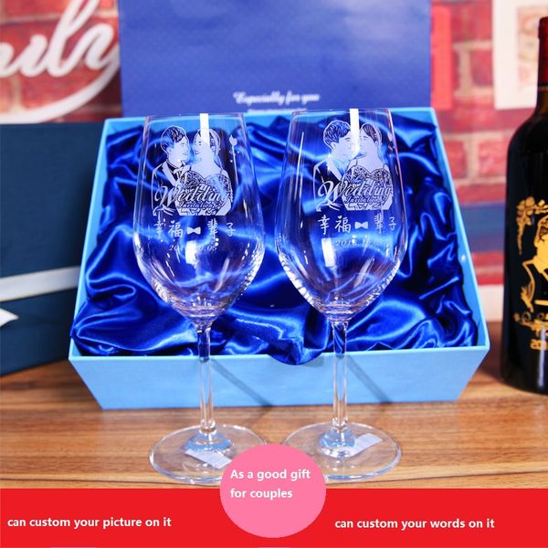 2 pcs custom logo p wedding name romantic champagne glass goblet birthday valentine day gifts for couples
2 pcs custom logo p wedding name romantic champagne glass goblet birthday valentine day gifts for couples