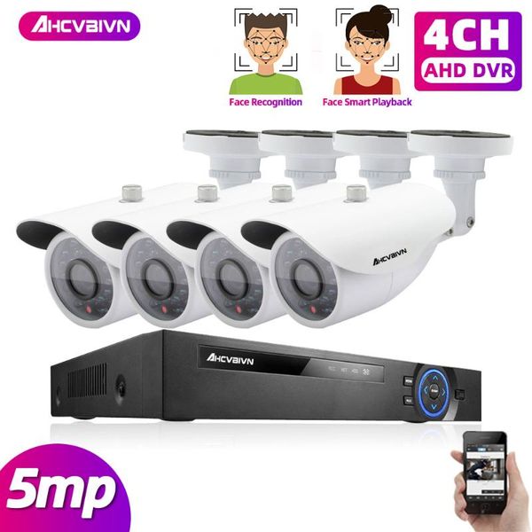 systems 4ch 5mp hd cctv security system 6in1 h.265 dvr with 4pcs ahd tvi weatherproof white surveillance camera kit
systems 4ch 5mp hd cctv security system 6in1 h.265 dvr with 4pcs ahd tvi weatherproof white surveillance camera kit