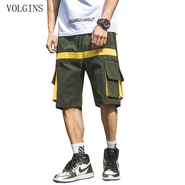 men's shorts streetwear men summer hip hop harem knee length casual mens big pockets black cargo plus size 2021, White;black
men's shorts streetwear men summer hip hop harem knee length casual mens big pockets black cargo plus size 2021, White;black