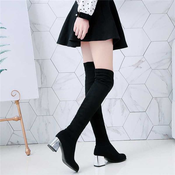 elegant boots women thigh-high 2020 winter black slimming pointed toe high heel boots women ladies women's shoes
elegant boots women thigh-high 2020 winter black slimming pointed toe high heel boots women ladies women's shoes