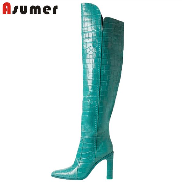 boots asumer 2021 plus size 45 over the knee women round toe zip super high heel party night club shoes ladies thigh, Black
boots asumer 2021 plus size 45 over the knee women round toe zip super high heel party night club shoes ladies thigh, Black