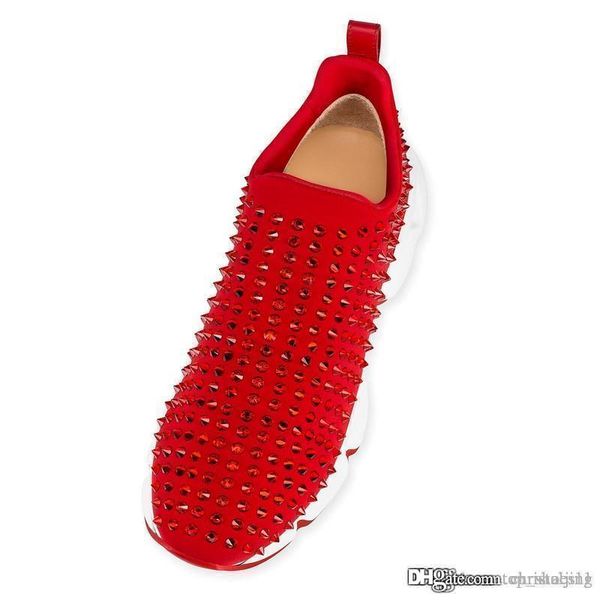r krystal spike sock donna flat sneakers designer mens red bottoms shoes womens rivet spiky junior spikes 30mm nail flat shoes, Black
r krystal spike sock donna flat sneakers designer mens red bottoms shoes womens rivet spiky junior spikes 30mm nail flat shoes, Black