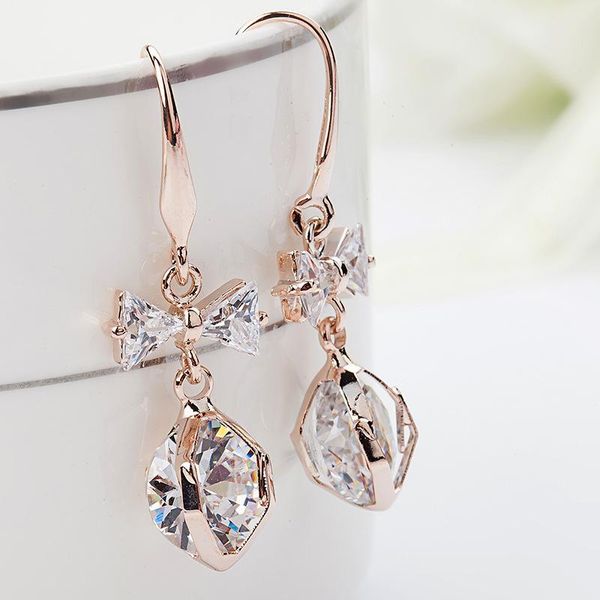 micro pave cz earrings korean fashion bow pearl hypoallergenic earrings wholesale, Silver
micro pave cz earrings korean fashion bow pearl hypoallergenic earrings wholesale, Silver