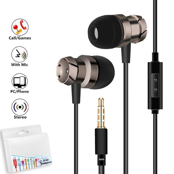 cgjxsuniversal 3 .5mm metal earphones with microphone in -ear stereo headphones headset for iphone samsung lg smartphones
cgjxsuniversal 3 .5mm metal earphones with microphone in -ear stereo headphones headset for iphone samsung lg smartphones