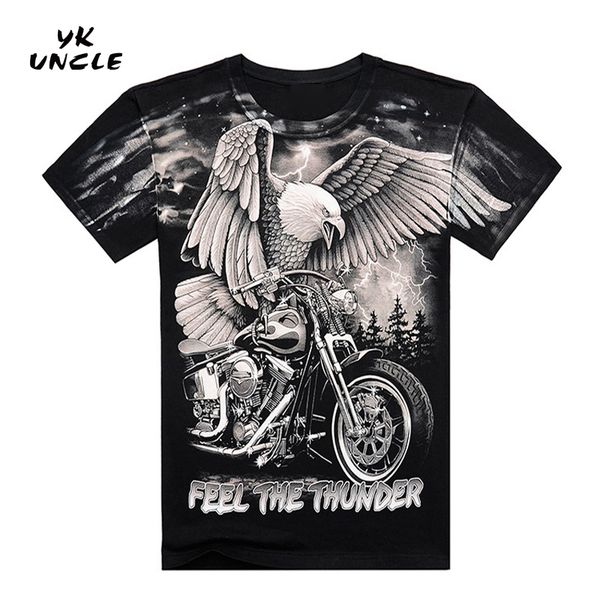 men's t-shirts summer 3d motorcycle and eagle printed t shirt cotton short sleeve o-neck t-shirt men m-xxxl,yk uncle, White;black
men's t-shirts summer 3d motorcycle and eagle printed t shirt cotton short sleeve o-neck t-shirt men m-xxxl,yk uncle, White;black