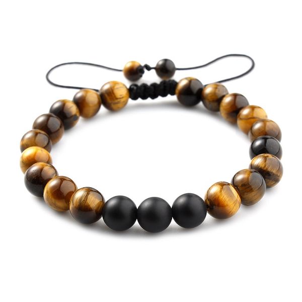 beaded, strands natural stone tiger eye frosted bead 8mm round beads bracelet fit men and women woven bracelets wholesale tr542, Black
beaded, strands natural stone tiger eye frosted bead 8mm round beads bracelet fit men and women woven bracelets wholesale tr542, Black