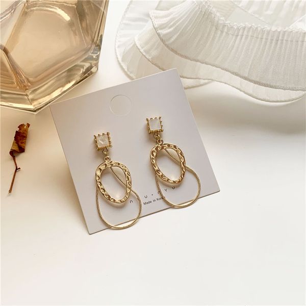 dangle earring for women charms earrings ladies fashion water drop pendant girls yellow gold color korean retro alloy brincos, Silver
dangle earring for women charms earrings ladies fashion water drop pendant girls yellow gold color korean retro alloy brincos, Silver