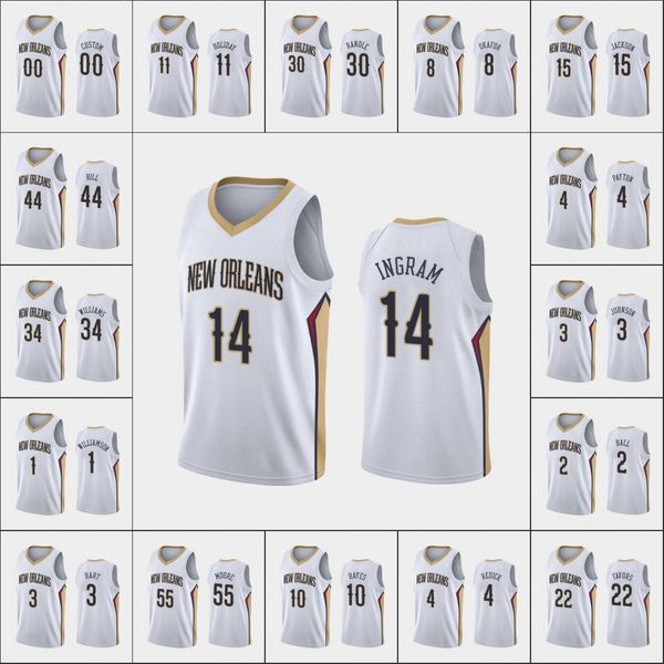 жители нового орлеана пеликаны мужчины zion williamson brandon ingram lonzo бал jaxson hayes джру холидей nba белый пользовательские баскетб, Black
жители нового орлеана пеликаны мужчины zion williamson brandon ingram lonzo бал jaxson hayes джру холидей nba белый пользовательские баскетб, Black