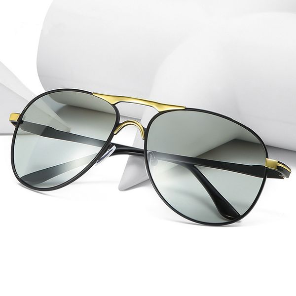 pchromic sunglasses with polarized lens sunglasses men's driving transition lens metal outdoor anti-uv wholesale, White;black
pchromic sunglasses with polarized lens sunglasses men's driving transition lens metal outdoor anti-uv wholesale, White;black