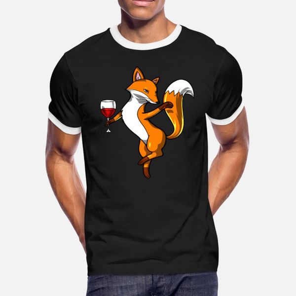 cute fox wine drinking lover party t shirt men character 100% cotton size s-3xl slim interesting humor spring unique shirt, White;black
cute fox wine drinking lover party t shirt men character 100% cotton size s-3xl slim interesting humor spring unique shirt, White;black