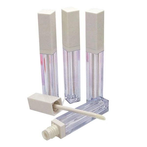 storage bottles & jars wholesale white clear lip gloss packaging bottle 4ml square empty lipgloss tube liquid refillable containers
storage bottles & jars wholesale white clear lip gloss packaging bottle 4ml square empty lipgloss tube liquid refillable containers