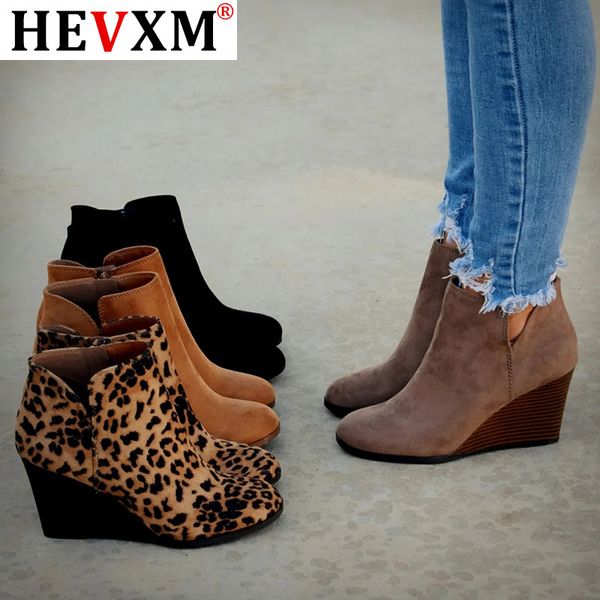 boots round head toe booties winter women leopard ankle lace up footwear platform high heels wedges shoes woman bota feminina, Black
boots round head toe booties winter women leopard ankle lace up footwear platform high heels wedges shoes woman bota feminina, Black