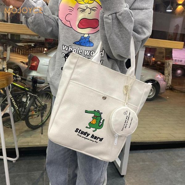 women canvas tote handbag female cloth shoulder bags young ladies casual shopping bag girls cartoon dinosaur bags torba
women canvas tote handbag female cloth shoulder bags young ladies casual shopping bag girls cartoon dinosaur bags torba