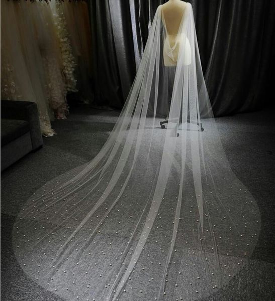 selling stunning wedding cape lace pearls bridal shawl soft tulle cathedral length long cloak wrap, White
selling stunning wedding cape lace pearls bridal shawl soft tulle cathedral length long cloak wrap, White