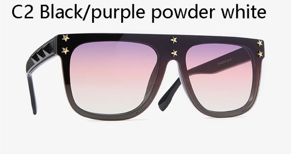 2020 luxury fashion pentagram decoration gradient women's sunglasses design brand vintage sunglasses uv women ins popular, White;black
2020 luxury fashion pentagram decoration gradient women's sunglasses design brand vintage sunglasses uv women ins popular, White;black