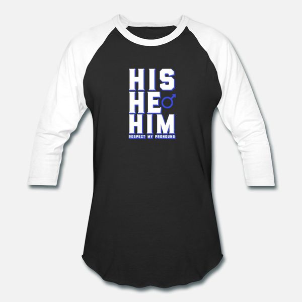 his he him respect my pronouns transgender pride t shirt men character 100% cotton o neck original interesting fashion summer letters shirt
his he him respect my pronouns transgender pride t shirt men character 100% cotton o neck original interesting fashion summer letters shirt