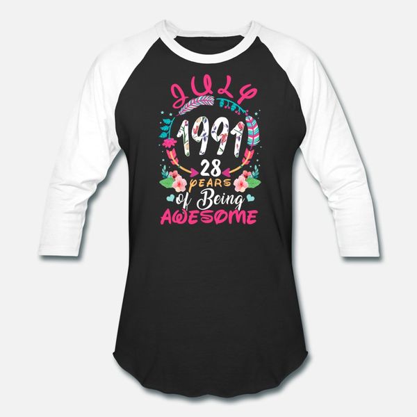 july 1991 28 years of being awesome t shirt men designs tee shirt size s-3xl male sunlight new style spring natural shirt
july 1991 28 years of being awesome t shirt men designs tee shirt size s-3xl male sunlight new style spring natural shirt