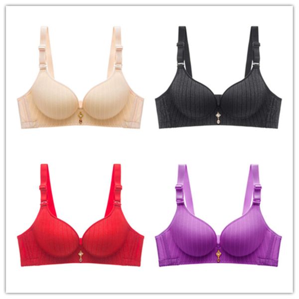 bras the type of thickened small bra without underwire comfortable flat underwear gathers and adjusts steamed bread cup t, Red;black
bras the type of thickened small bra without underwire comfortable flat underwear gathers and adjusts steamed bread cup t, Red;black