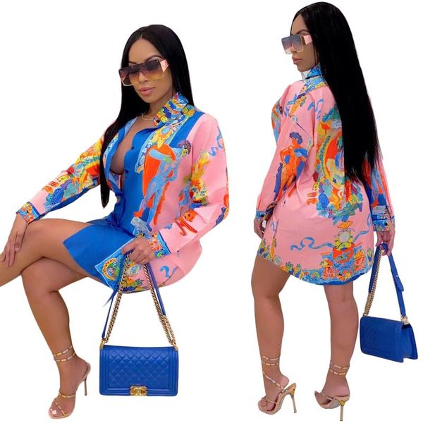 women's blouses & shirts wholesale drop fall casual lounge long sleeve blouse fitted digital print loose shirt, White
women's blouses & shirts wholesale drop fall casual lounge long sleeve blouse fitted digital print loose shirt, White