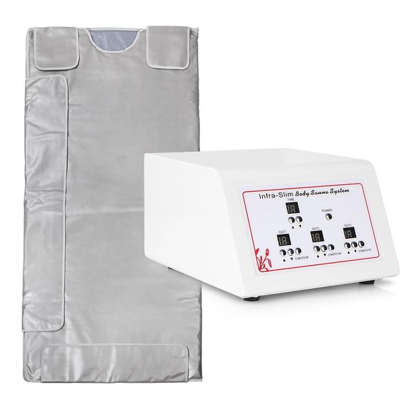 3 zone far infrared fir sauna slimming blanket weight lose spa detox anti-aging fat reduce machine spa
3 zone far infrared fir sauna slimming blanket weight lose spa detox anti-aging fat reduce machine spa