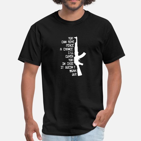 funny military army marines ak47 give peace t shirt men designer cotton euro size s-3xl kawaii gift authentic summer standard shirt
funny military army marines ak47 give peace t shirt men designer cotton euro size s-3xl kawaii gift authentic summer standard shirt