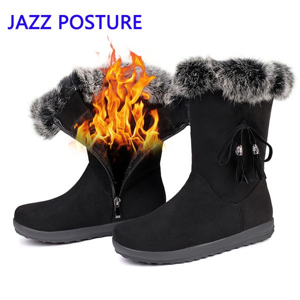 autumn and winter plus cashmere fur comfortable thick with warm wool boots black red gray women's boots q301
autumn and winter plus cashmere fur comfortable thick with warm wool boots black red gray women's boots q301