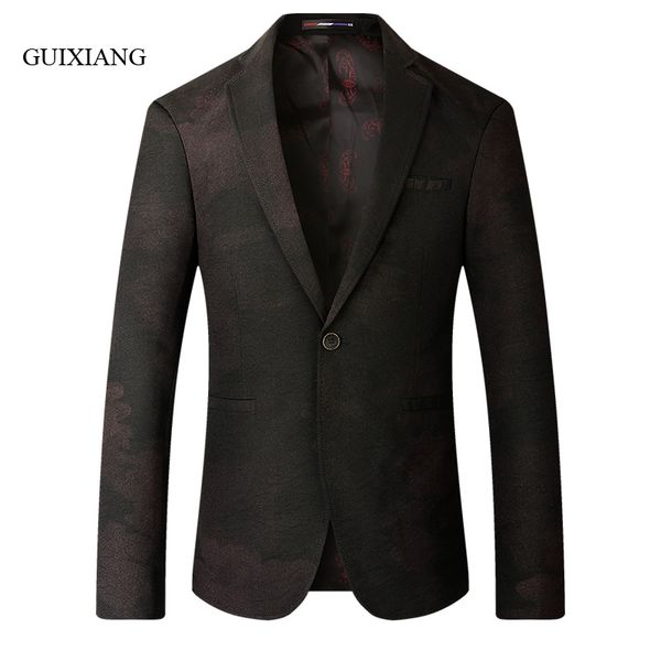 2020 new arrival style men boutique blazers fashion casual single button gradually changing colors slim men's jacket coat m-3xl, White;black
2020 new arrival style men boutique blazers fashion casual single button gradually changing colors slim men's jacket coat m-3xl, White;black