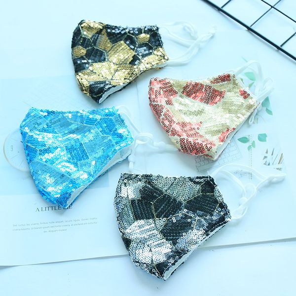 multi-color sequin cotton masks breathable dustproof pm2.5 bling bling sequin masks with adustable earloop
multi-color sequin cotton masks breathable dustproof pm2.5 bling bling sequin masks with adustable earloop