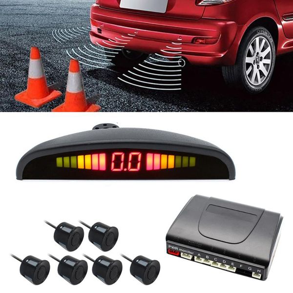 car parking sensors parktronics 6 led display 22mm flat sensors reverse backup radar sound buzzer alarm adjustable sound
car parking sensors parktronics 6 led display 22mm flat sensors reverse backup radar sound buzzer alarm adjustable sound