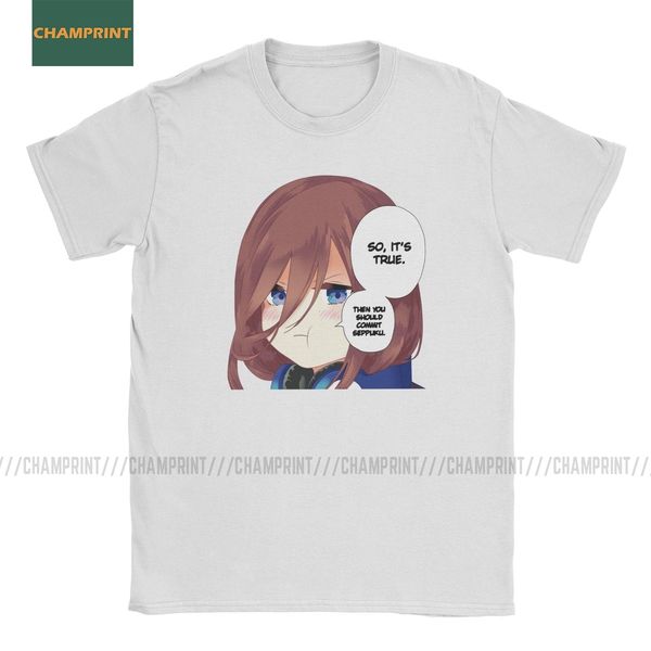 men's t-shirts miku pouting toubun no hanayome the quintessential quintuplets cotton tees short sleeve manga anime t shirt
men's t-shirts miku pouting toubun no hanayome the quintessential quintuplets cotton tees short sleeve manga anime t shirt