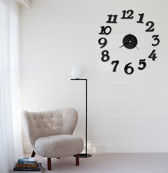 wholesale- new diy clock self adhesive decal modern wall digit number room interior decoration clock
wholesale- new diy clock self adhesive decal modern wall digit number room interior decoration clock