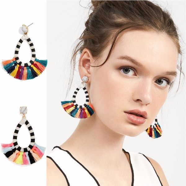 dangle & chandelier yjx rainbow sandbar drops earrings colorful fringe fan statement tassel chunky tassels skirt shape ethnic jewelry, Silver
dangle & chandelier yjx rainbow sandbar drops earrings colorful fringe fan statement tassel chunky tassels skirt shape ethnic jewelry, Silver