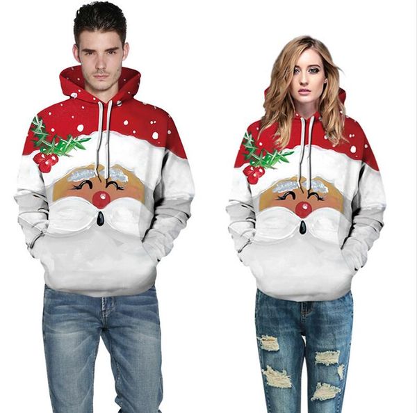 унисекс сант-клаус рождественской снежинки printed пары wear свитер с капюшоном осень зима с длинным рукавом пуловер куртка для мужчин женщи, White
унисекс сант-клаус рождественской снежинки printed пары wear свитер с капюшоном осень зима с длинным рукавом пуловер куртка для мужчин женщи, White