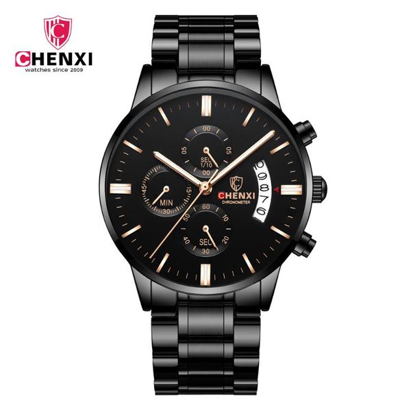 chenxi multi-function satch fashion sport quartz men 's watches with waterproof stainless steel strap calendar men watch, Slivery;brown
chenxi multi-function satch fashion sport quartz men 's watches with waterproof stainless steel strap calendar men watch, Slivery;brown