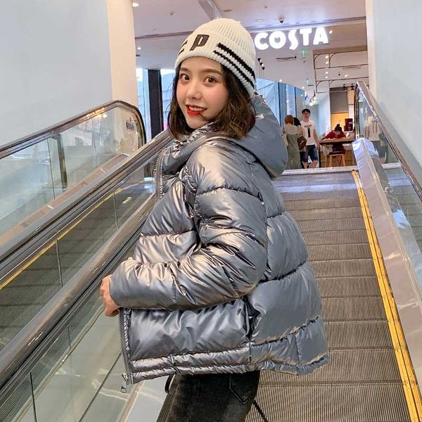 2020 winter solid bubble jacket women casual parka hooded thick plus size korean style outwear coat femme abbigliamento donna, Black
2020 winter solid bubble jacket women casual parka hooded thick plus size korean style outwear coat femme abbigliamento donna, Black