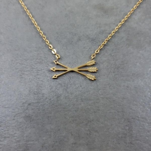 pendant necklaces bohemian gold color arrow necklace stainless steel ketting cross bijoux femme party jewelry, Silver
pendant necklaces bohemian gold color arrow necklace stainless steel ketting cross bijoux femme party jewelry, Silver