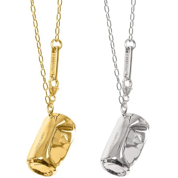 ambush pleated can pendant 925 sterling silver necklace concise chill hip hop accessories
ambush pleated can pendant 925 sterling silver necklace concise chill hip hop accessories