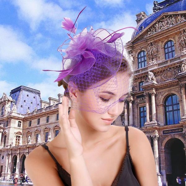 women headwear hat elastic artificial feather soft ornaments gift hair clip cocktail bride elegant party wedding handmade
women headwear hat elastic artificial feather soft ornaments gift hair clip cocktail bride elegant party wedding handmade