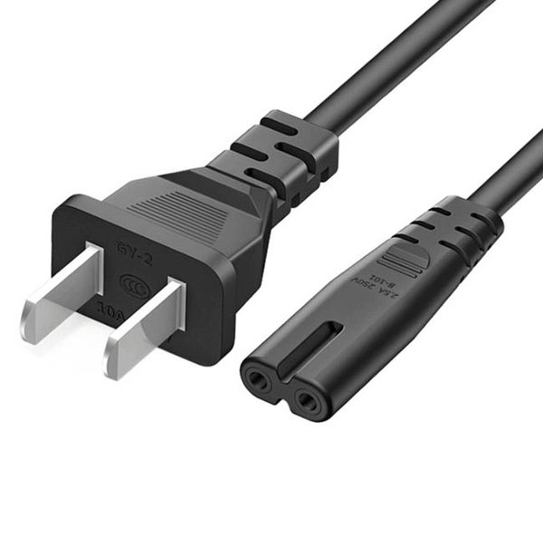 ccc gb two-plug 8-character tail power line, 2-core, 2-hole lcd tv, 2-plug circular hole, 3-meter long supply by manufacturers
ccc gb two-plug 8-character tail power line, 2-core, 2-hole lcd tv, 2-plug circular hole, 3-meter long supply by manufacturers