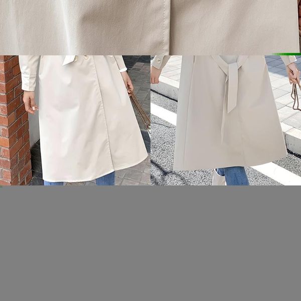 women trench belt waist 2020 autumn double breasted oversize long coat lady fashion streetwear korean outwear female coats, Tan;black
women trench belt waist 2020 autumn double breasted oversize long coat lady fashion streetwear korean outwear female coats, Tan;black