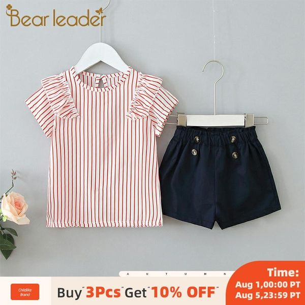 bear leader girls clothing set 2020 new summer kid casual clothes striped t-shirt and pants suits cute outfits children clothing, White
bear leader girls clothing set 2020 new summer kid casual clothes striped t-shirt and pants suits cute outfits children clothing, White